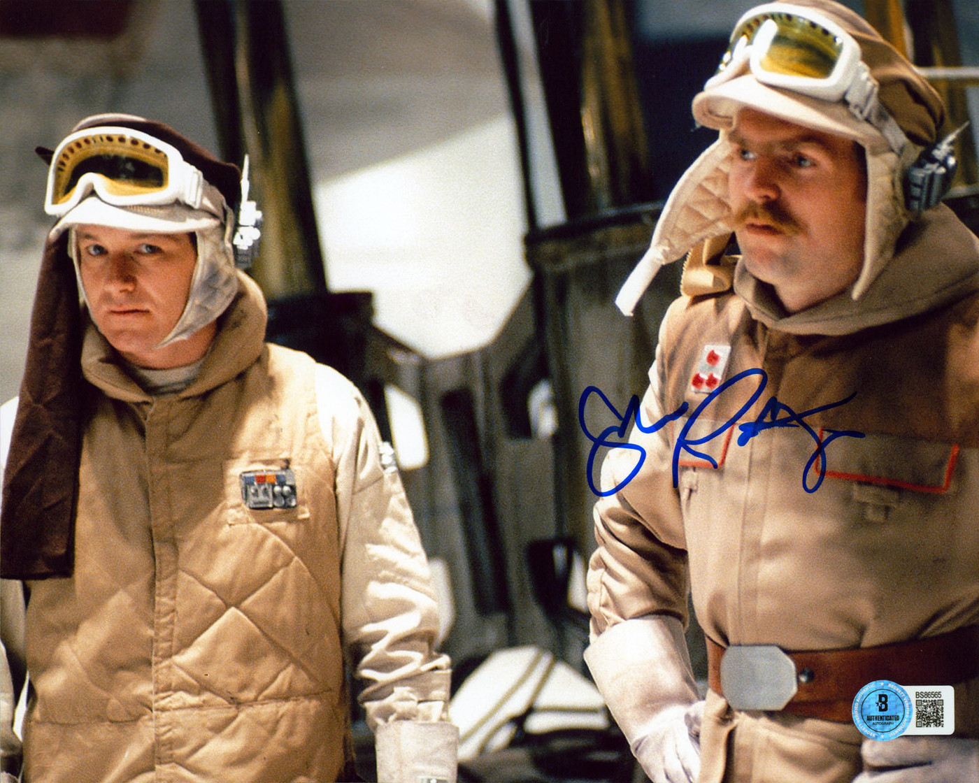 John Ratzenberger Star Wars The Empire Strikes Back Signed 8x10 Photo BAS 3