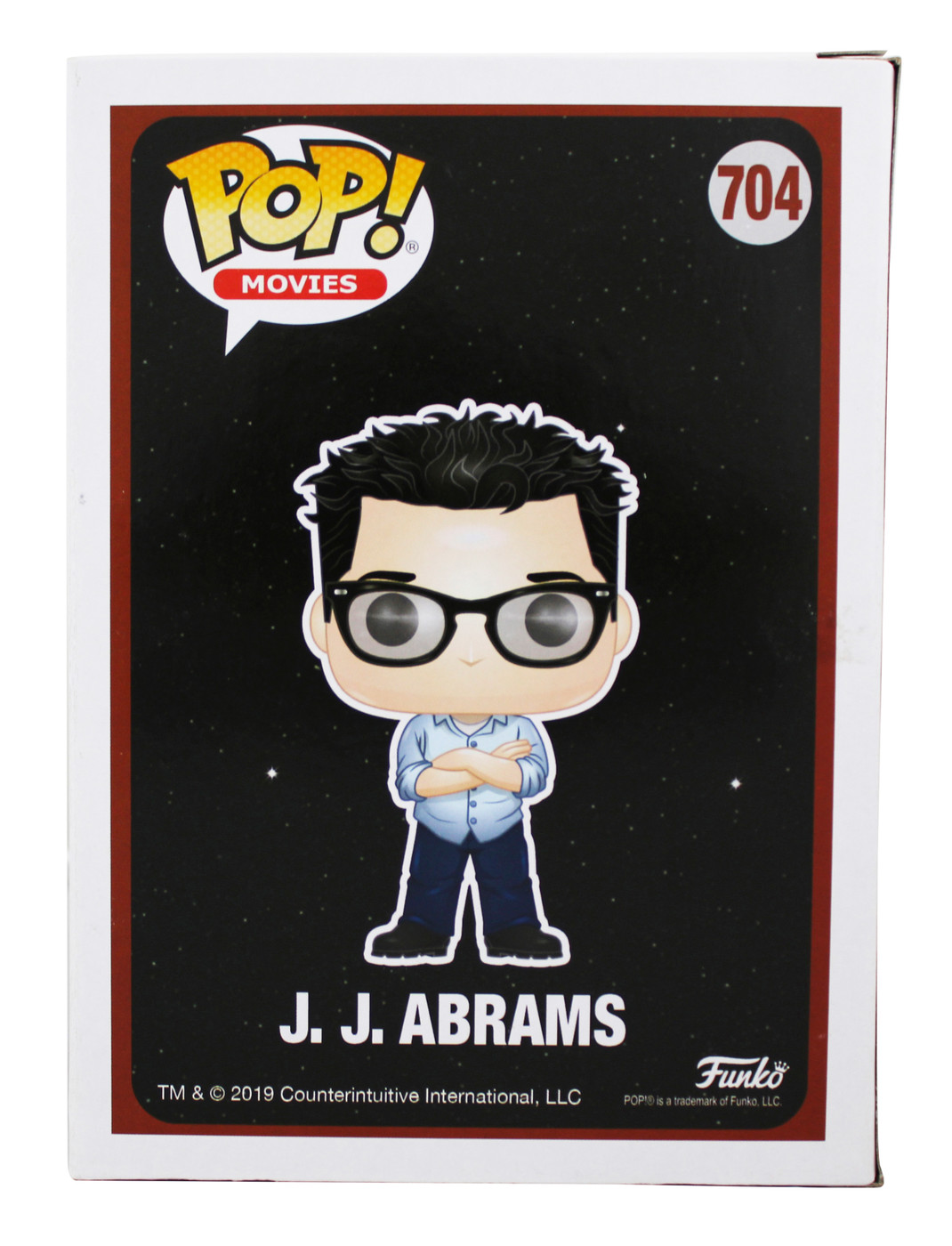 J.J. Abrams Star Wars Authentic Signed #704 Funko Pop Vinyl Figure