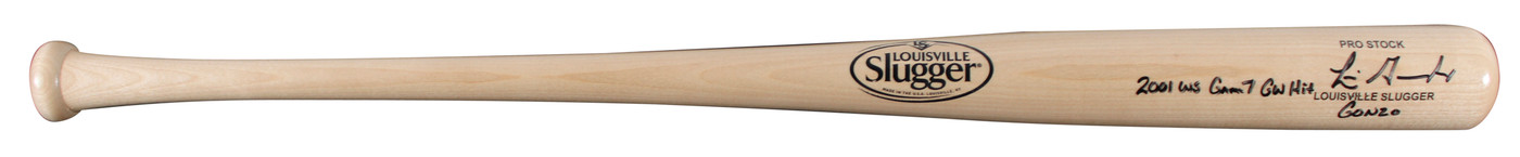 Luis Gonzalez "2x Insc" Signed Louisville Slugger Baseball Bat BAS W #1W867955