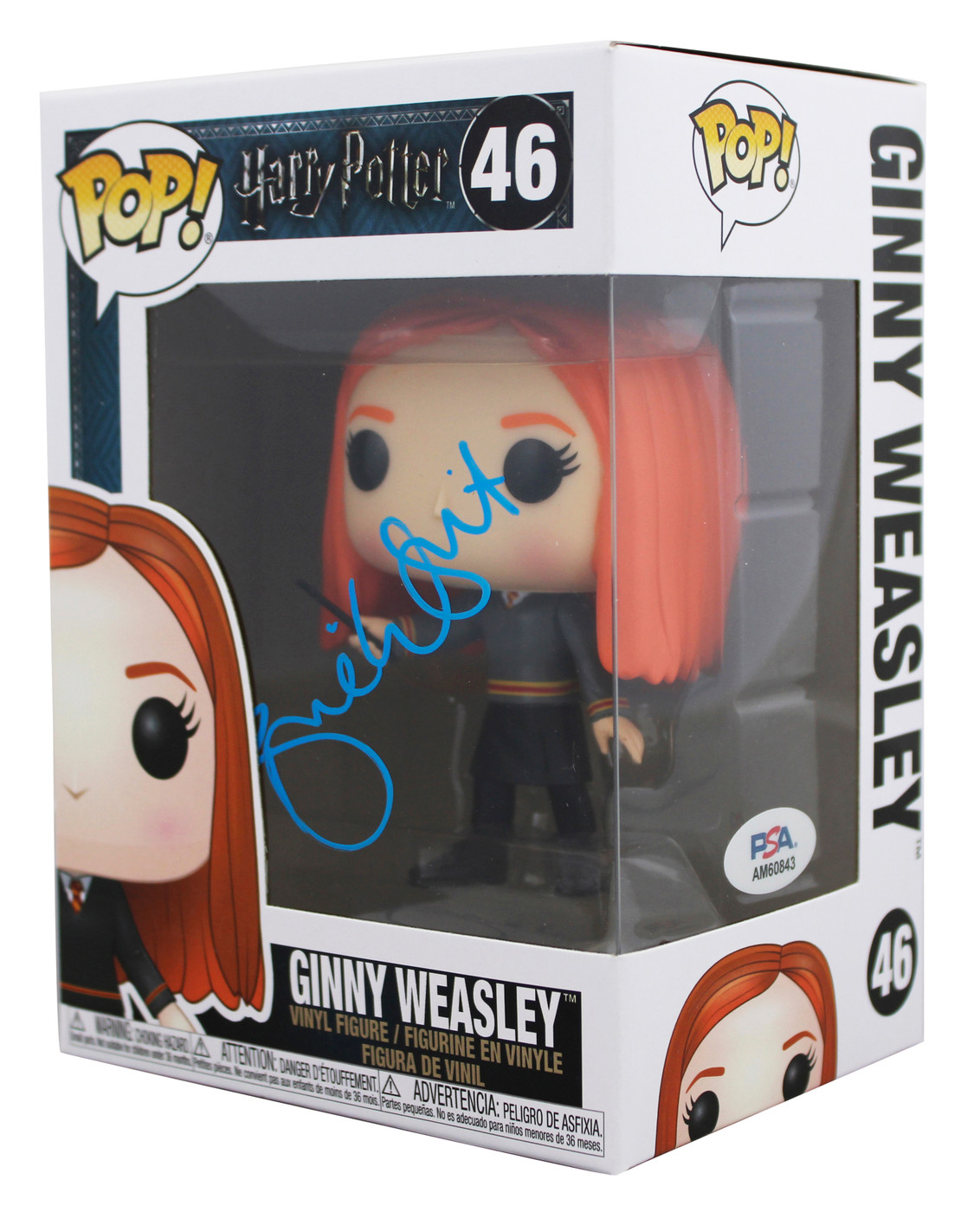 Bonnie Wright Harry Potter Signed Ginny #46 Funko Pop Vinyl Figure