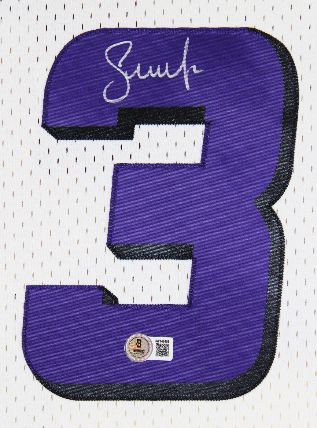 【希少・ヴィンテージ】National ナショナル Nashop Suns Steve Nash Signed Cream M&N 1996-97 HWC Swingman Jersey BAS