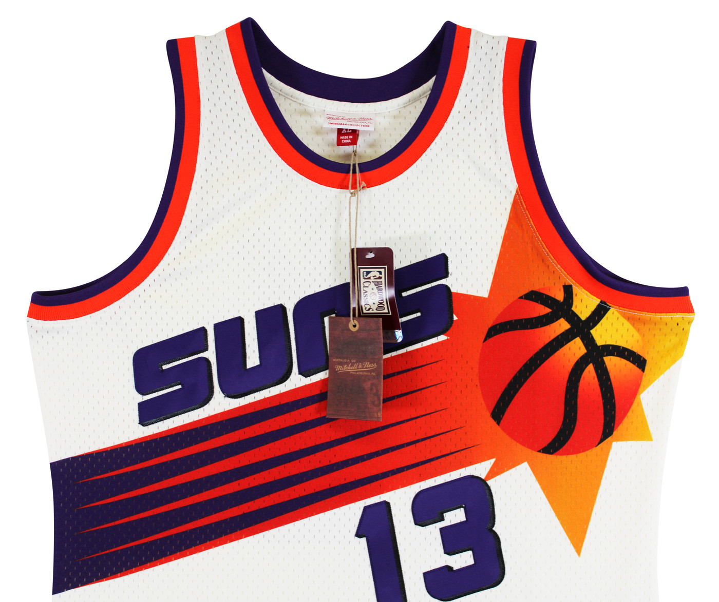 steve nash suns jersey mitchell and ness