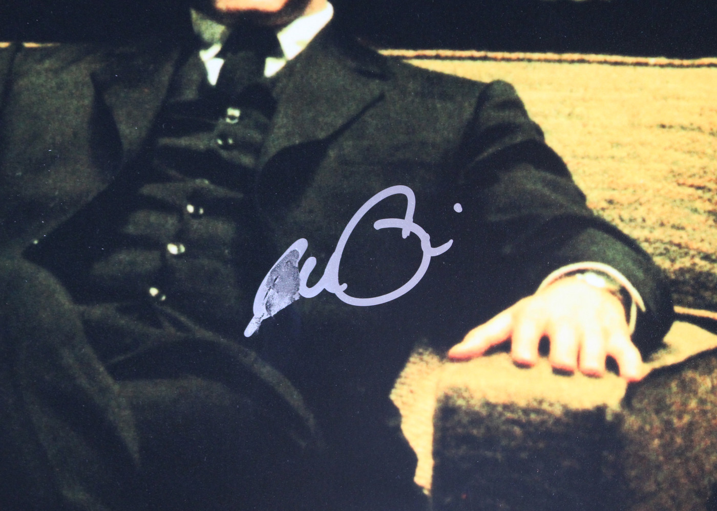 Al Pacino The Godfather Signed 16x20 Horizontal Sitting Photo BAS #BT67672
