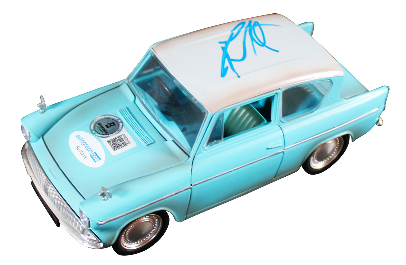 Daniel Radcliffe Harry Potter Signed Jada 1959 Ford Anglia Die