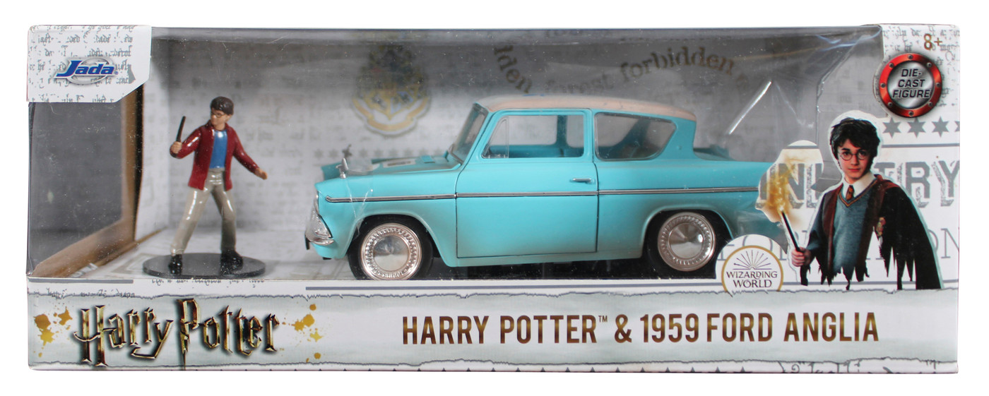 Daniel Radcliffe Harry Potter Signed Jada 1959 Ford Anglia Die