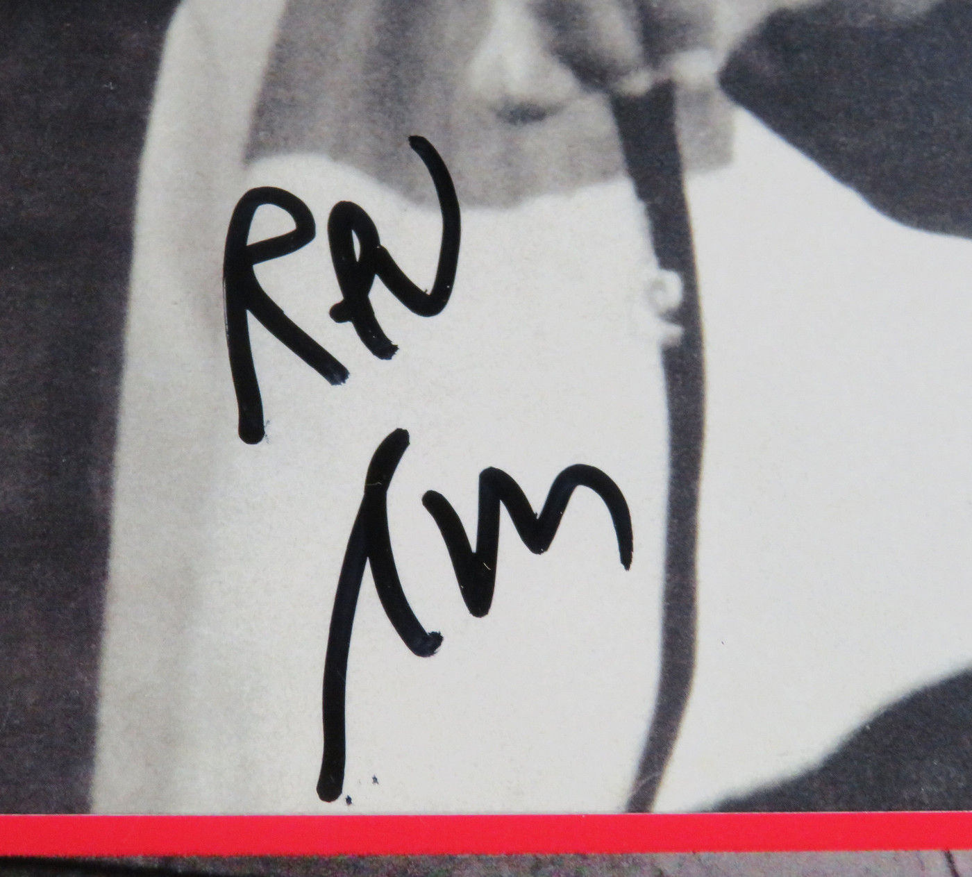 Signed Run DMC Display