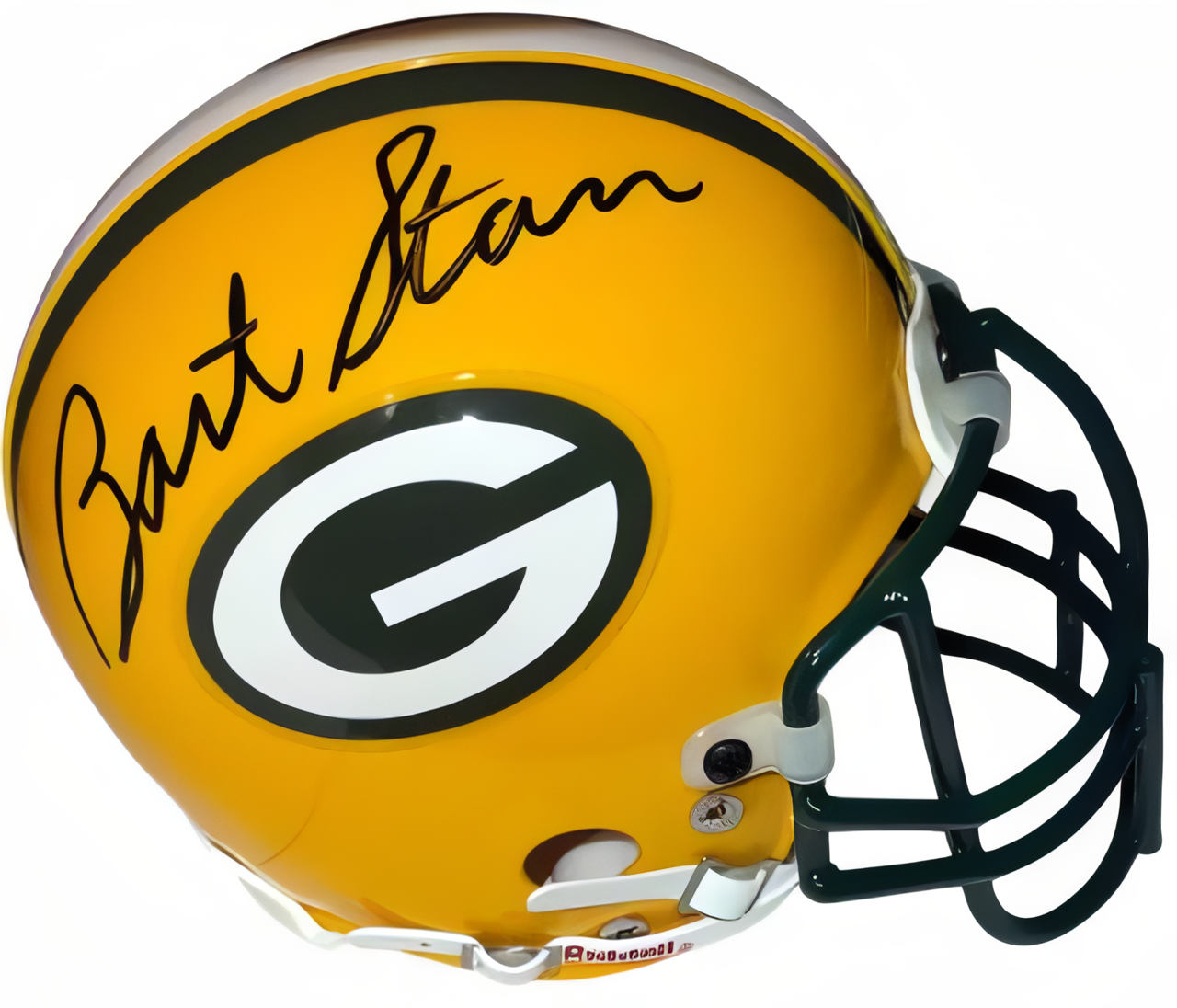Bart Starr Signed Green Bay Packers Riddell Authentic Tb Nfl Mini Helmet  Beckett Review/Show Ticket/Photo/Tuff Stuff Coa