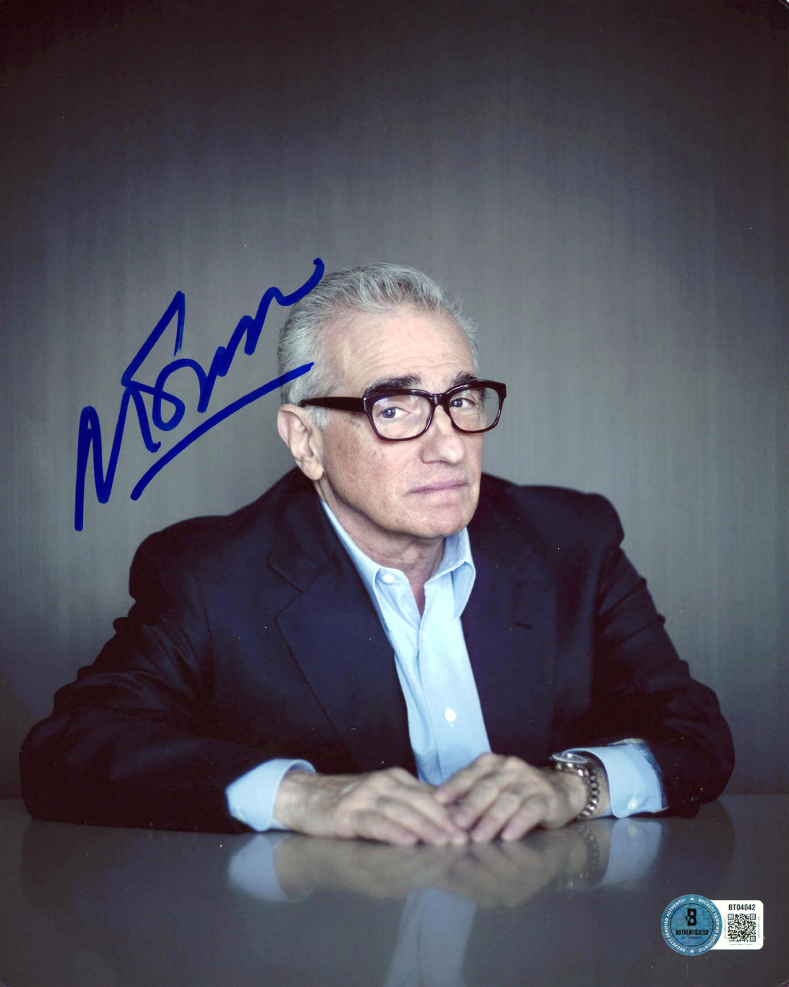 Martin Scorsese Shutter Island Authentic Signed 8x10 Vertical Photo BAS #BT04842