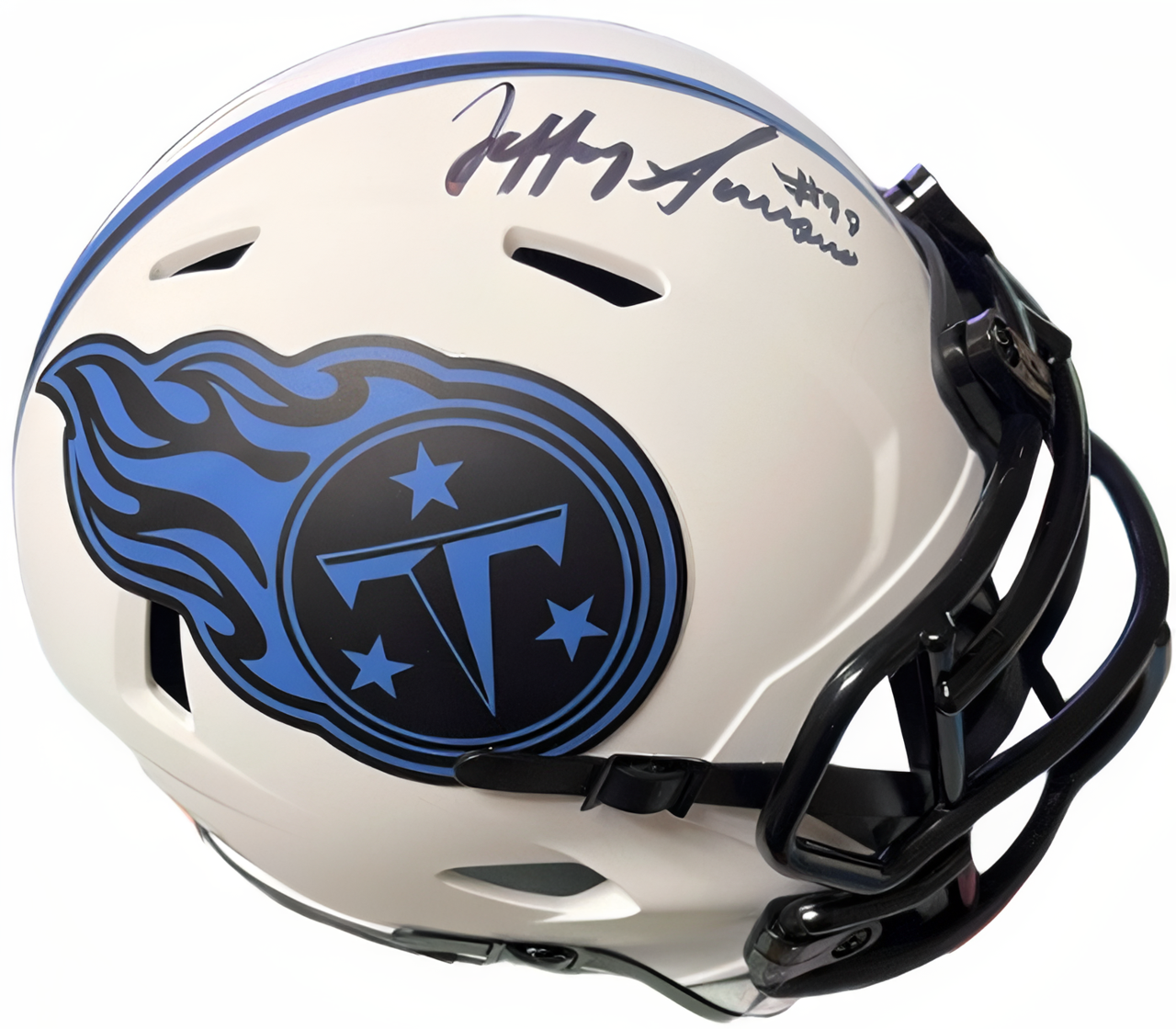 Jeffery Simmons Signed Tennessee Titans Nfl Lunar Speed Mini Helmet #98– Jsa Witnessed