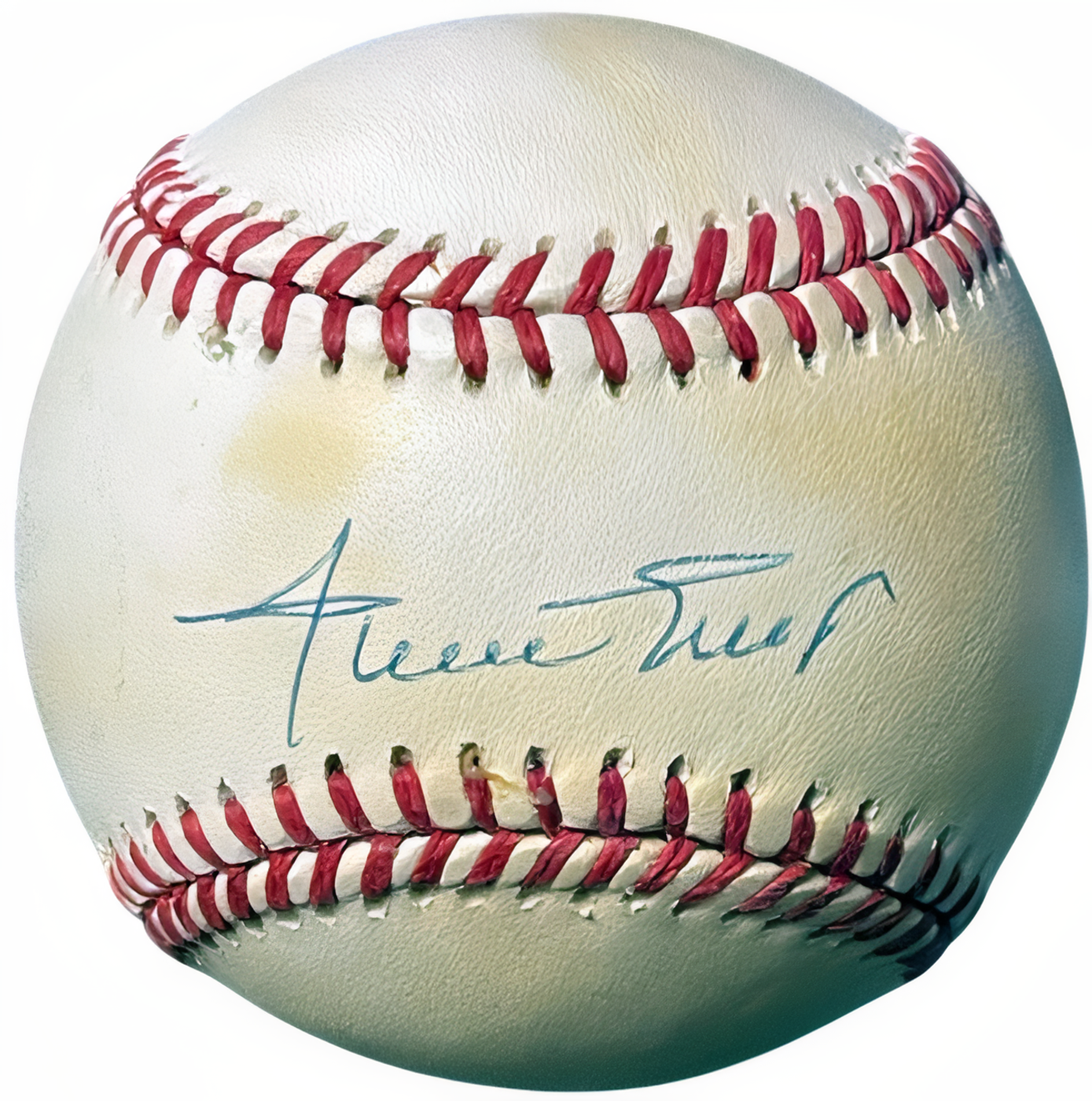 Willie Mays Signed Official Rawlings National League Baseball Toned  Jsa #E37162 (New York/Sf Giants/Hof)