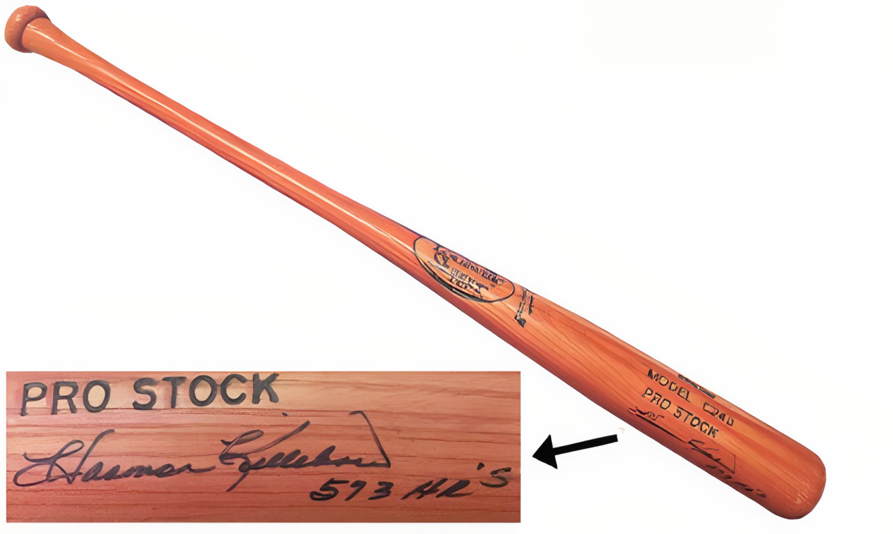 Harmon Killebrew Signed Louisville Slugger 125 Game Model C243 Pro Stock Bat With 573 Hr's  Jsa #Ac92240
