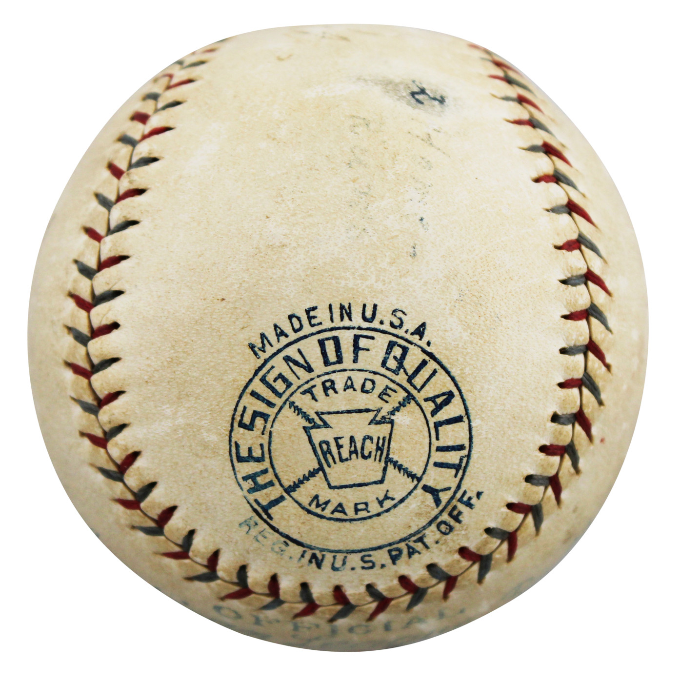 Yankees Babe Ruth & Lou Gehrig Authentic Signed OAL Baseball PSA/DNA #Y03402