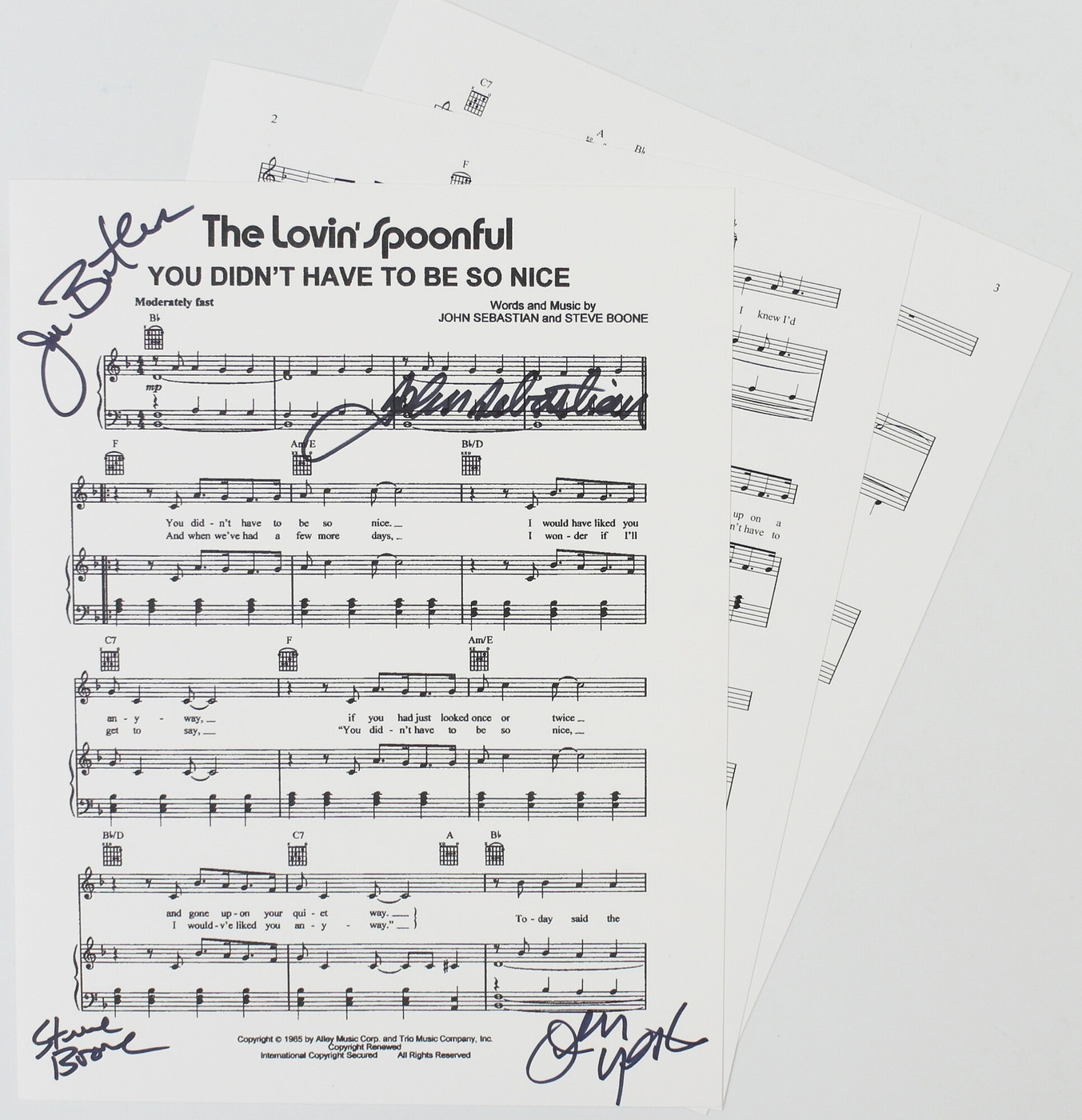 You Didn't Have To Be So Nice