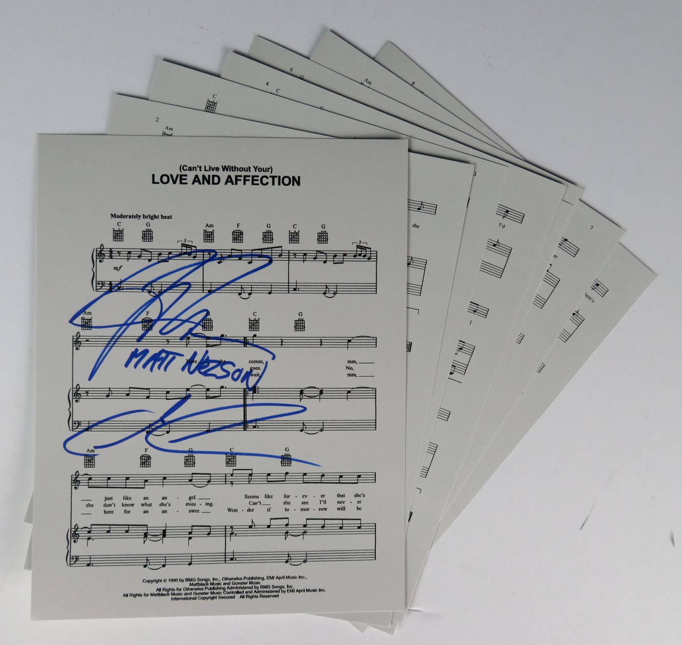 (Can't Live Without) Your Love And Affection (GG36564)