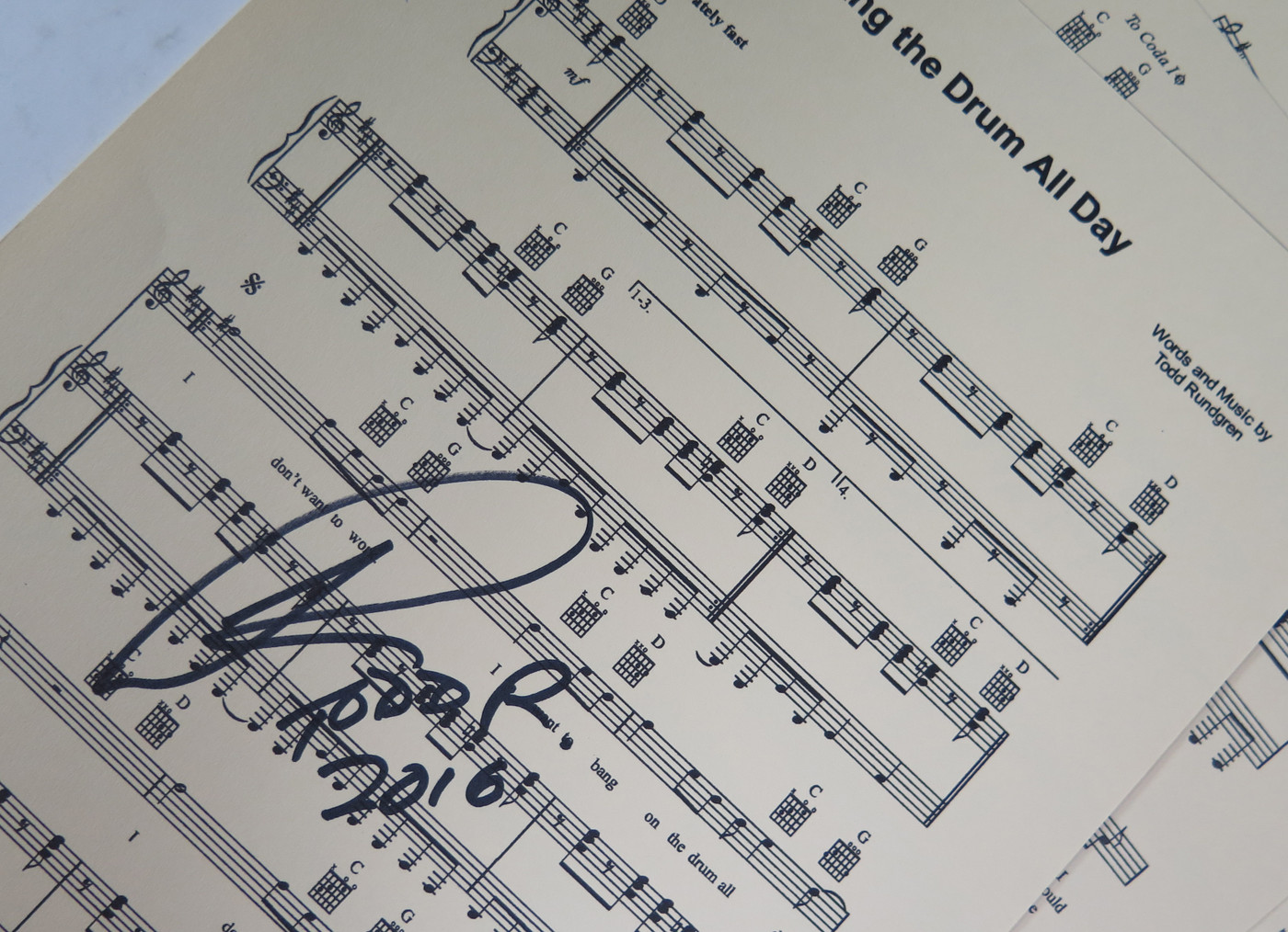 Bang The Drum All Day (GG36750)