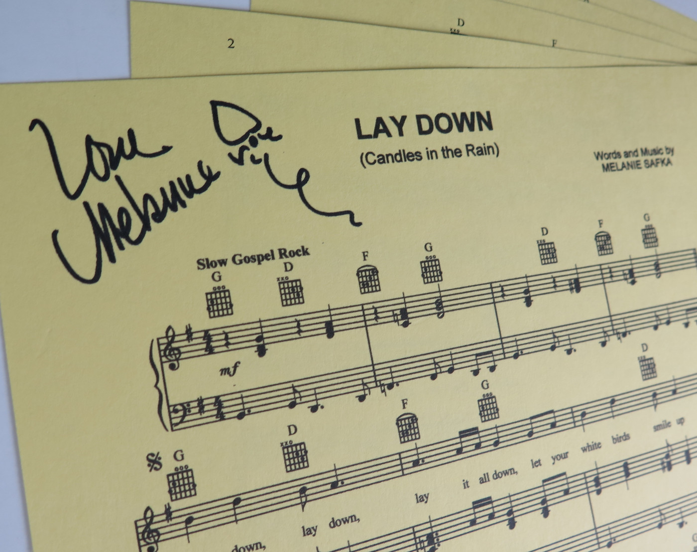 Lay Down (Candles In The Wind) (GG36531)