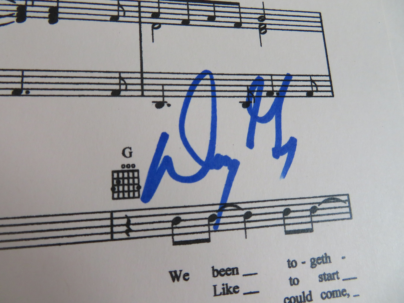 Heard It In A Love Song