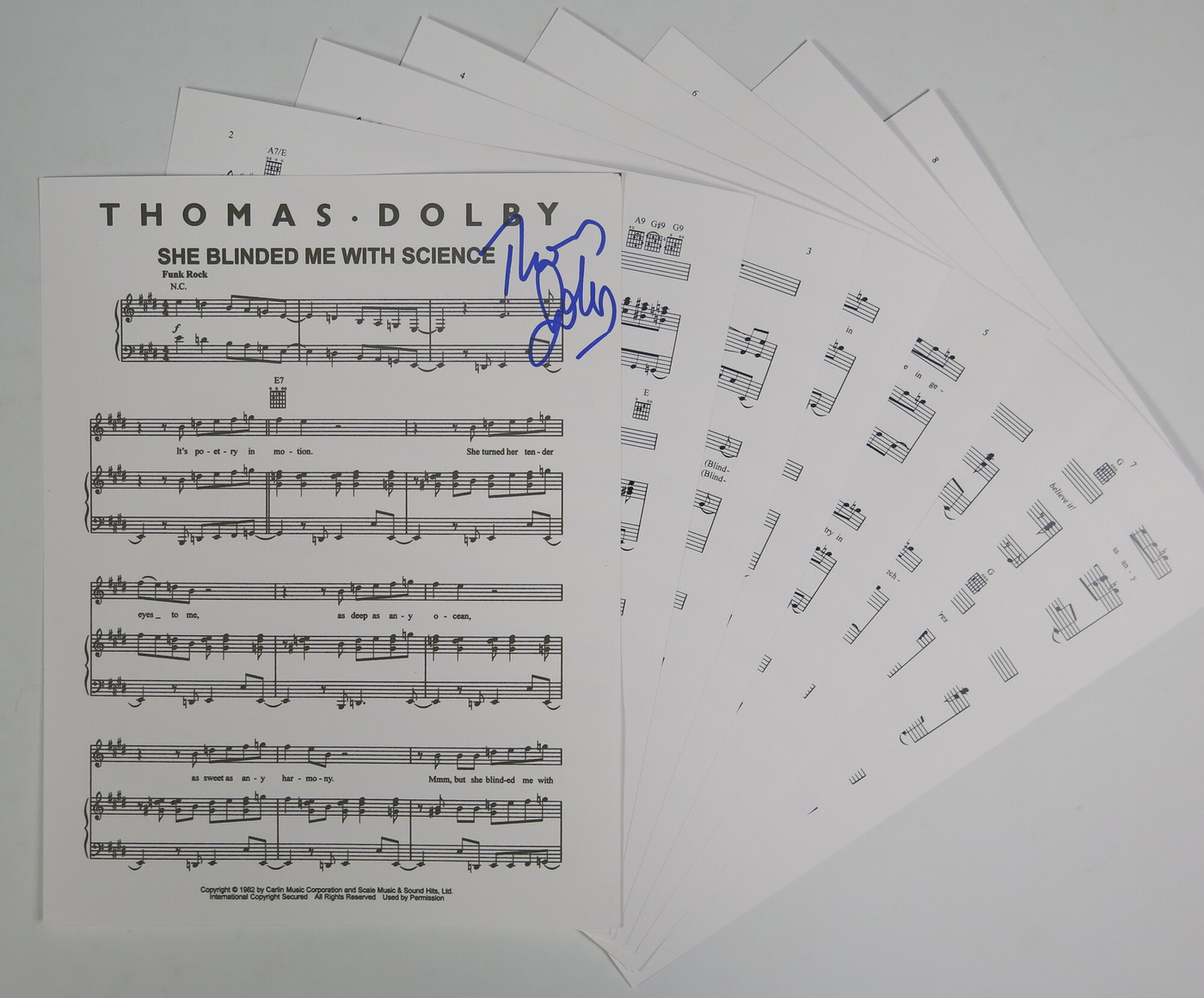 She Blinded Me With Science