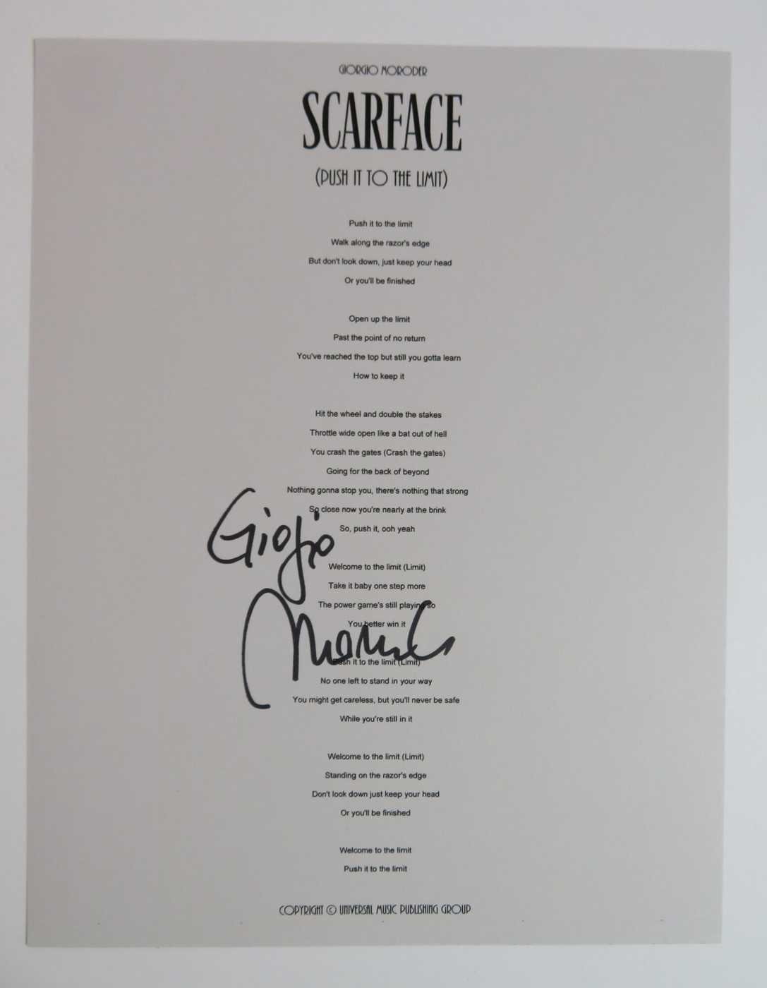 Push It To The Limit