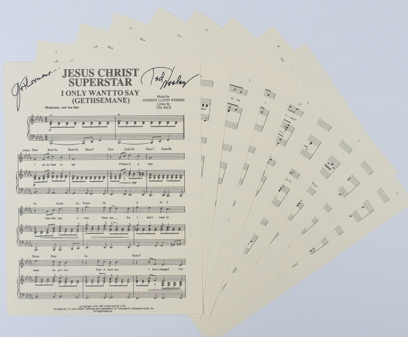 I Only Want To Say (Gethsemane) (EE60387)