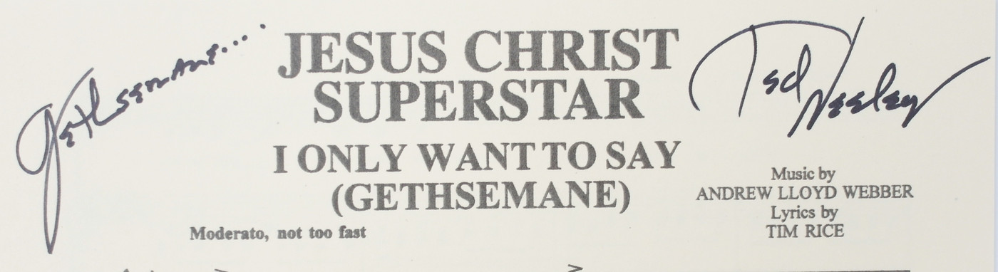 I Only Want To Say (Gethsemane) (EE60387)