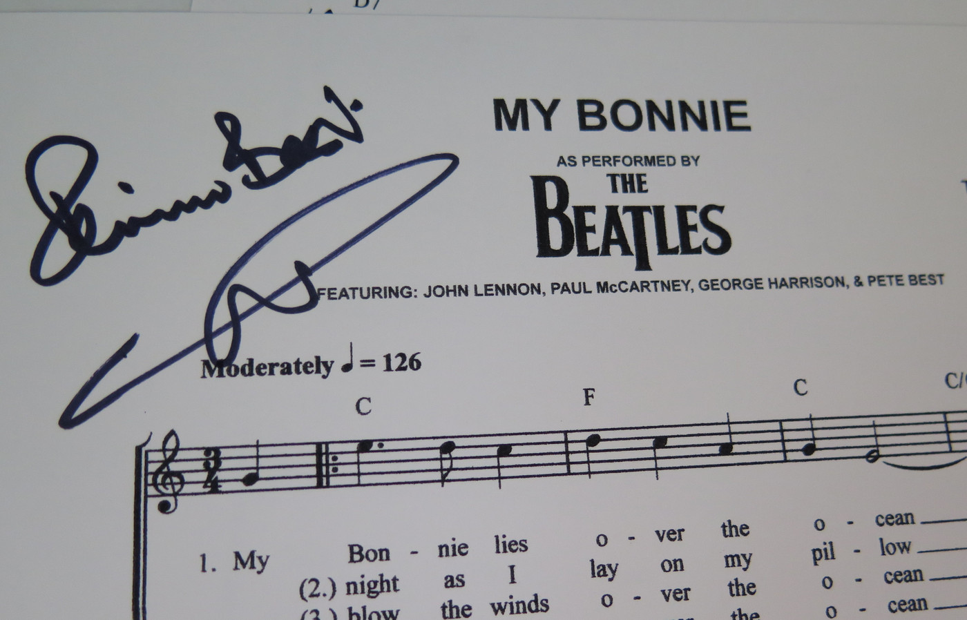 My Bonnie (EE60637)