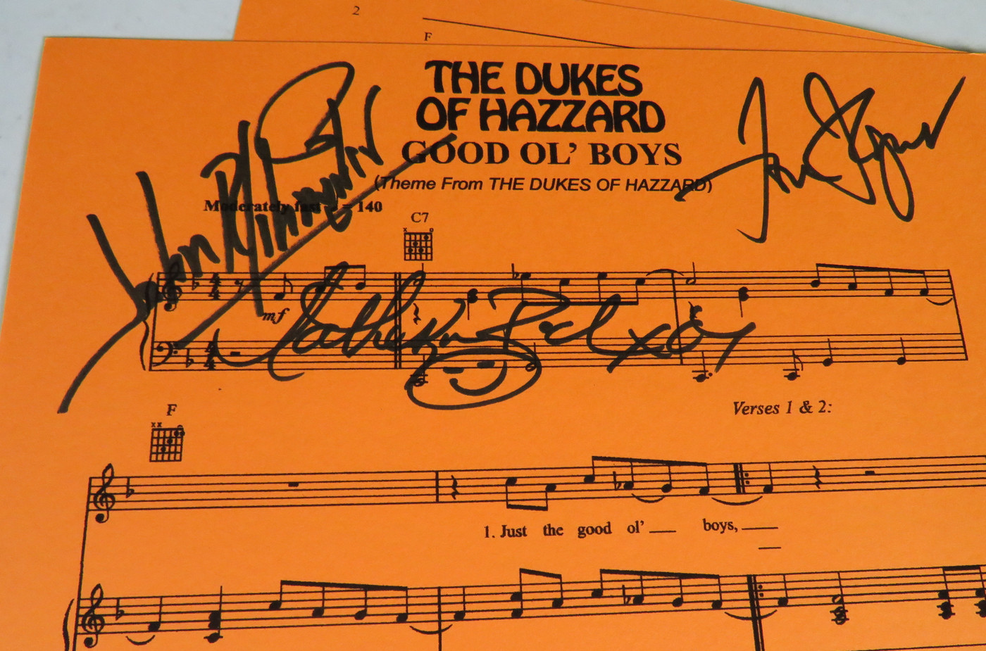 Good Ol' Boys: Theme From The Dukes Of Hazzard  (Orange)