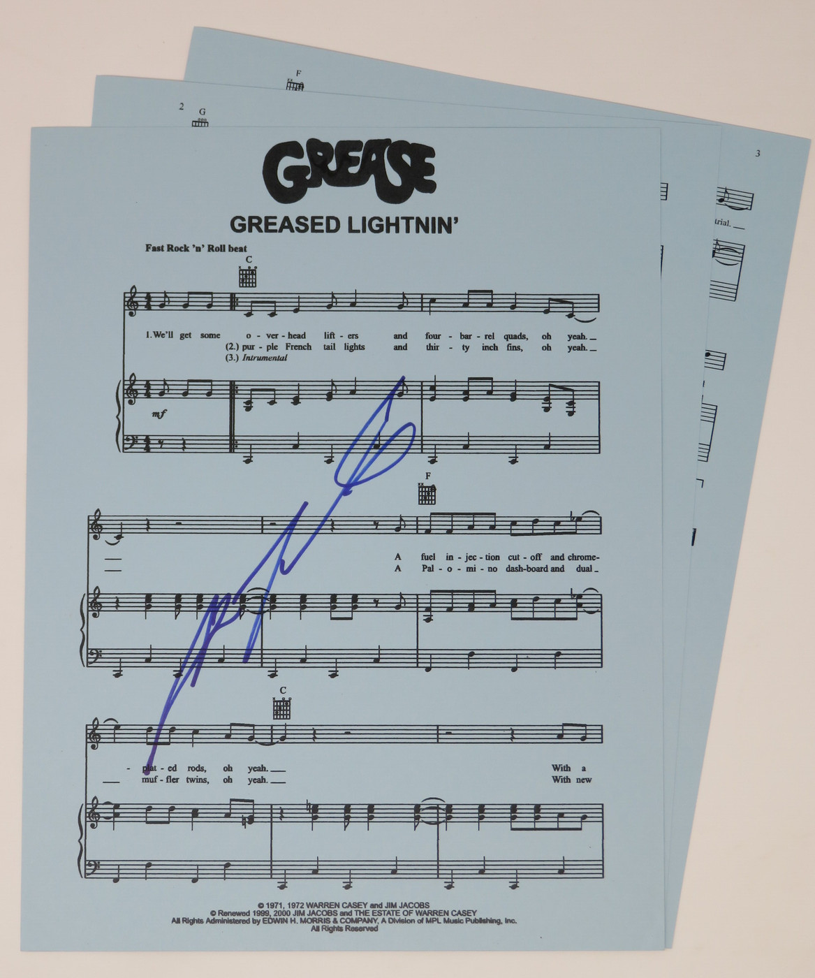 Greased Lightnin' (V93834)