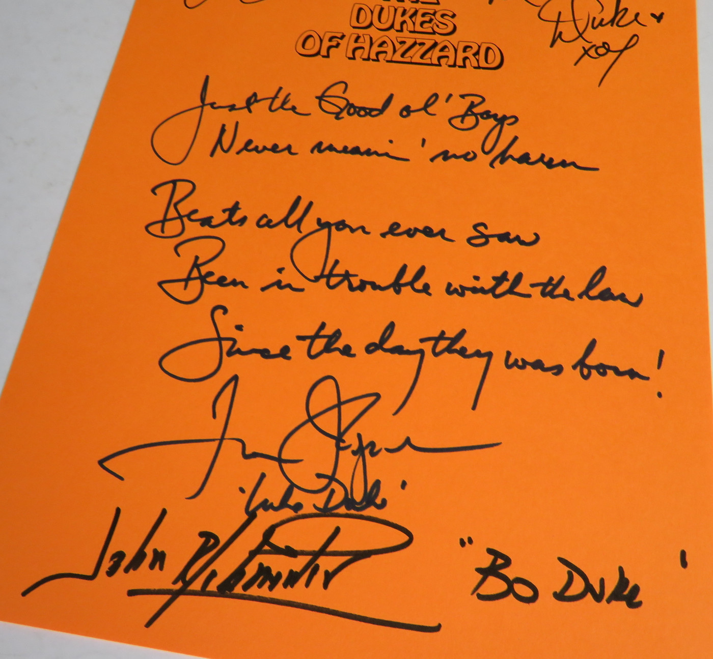 Good Ol' Boys: Theme From The Dukes Of Hazzard Lyrics