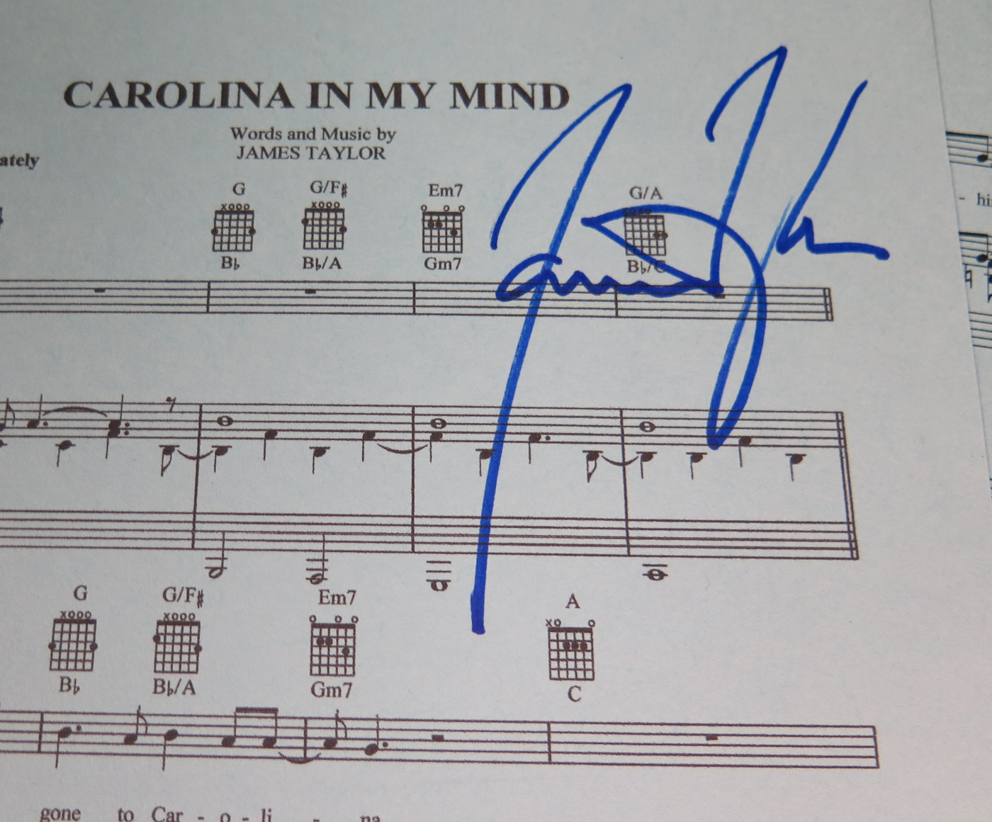 Carolina In My Mind (DD39553)