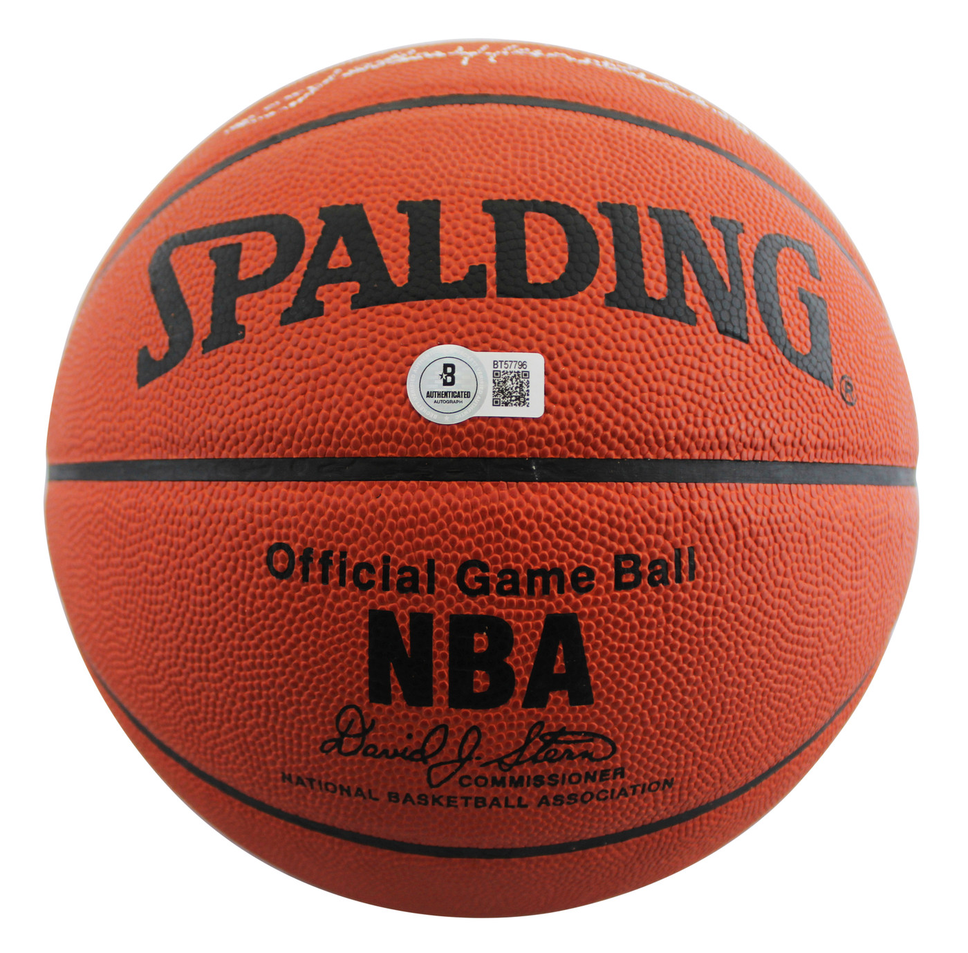 Celtics John Havlicek Signed Spalding Official NBA Game Basketball BAS #BT57796