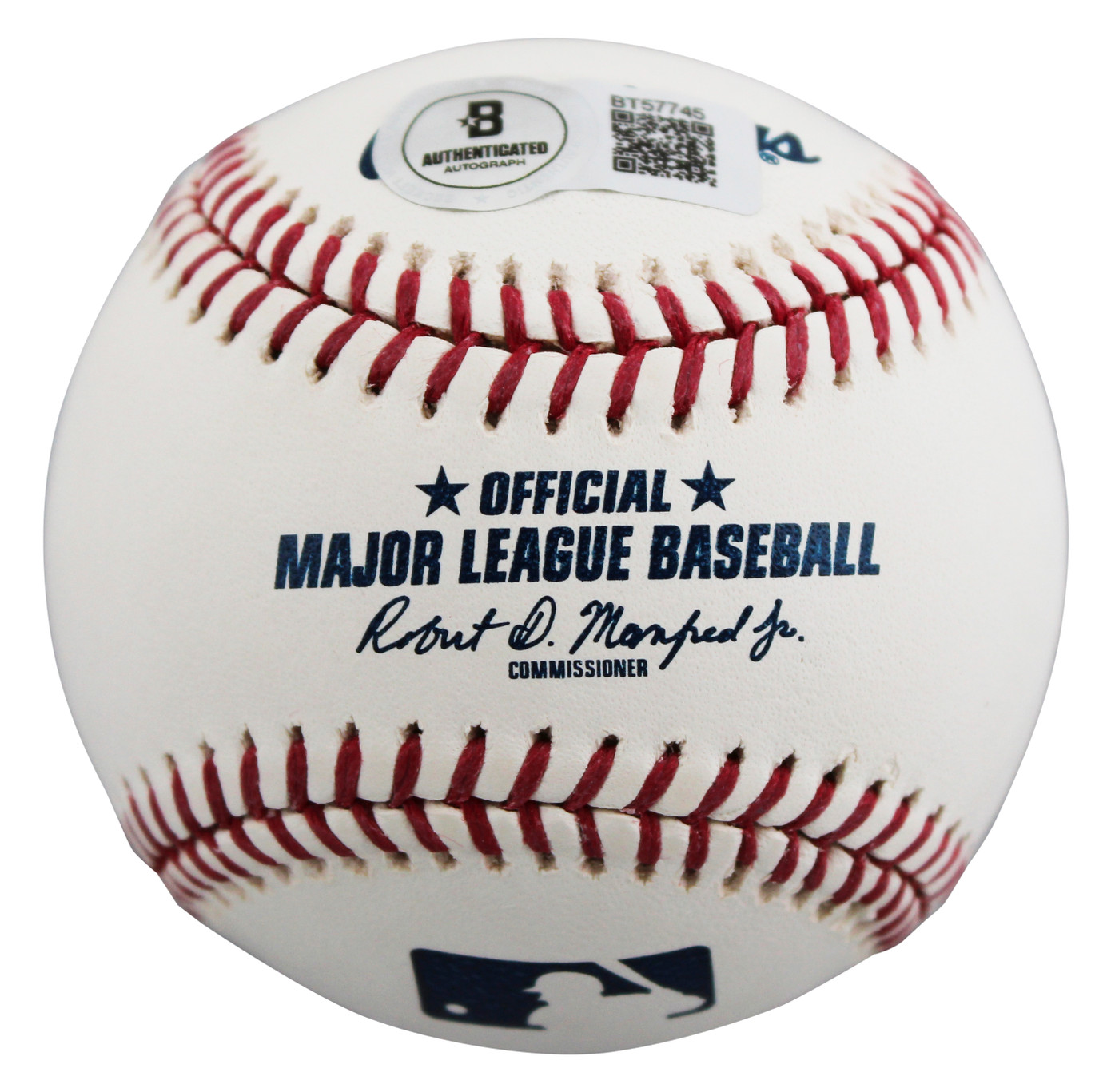 Marlins Dontrelle Willis Authentic Signed Manfred OML Baseball BAS #BT57745