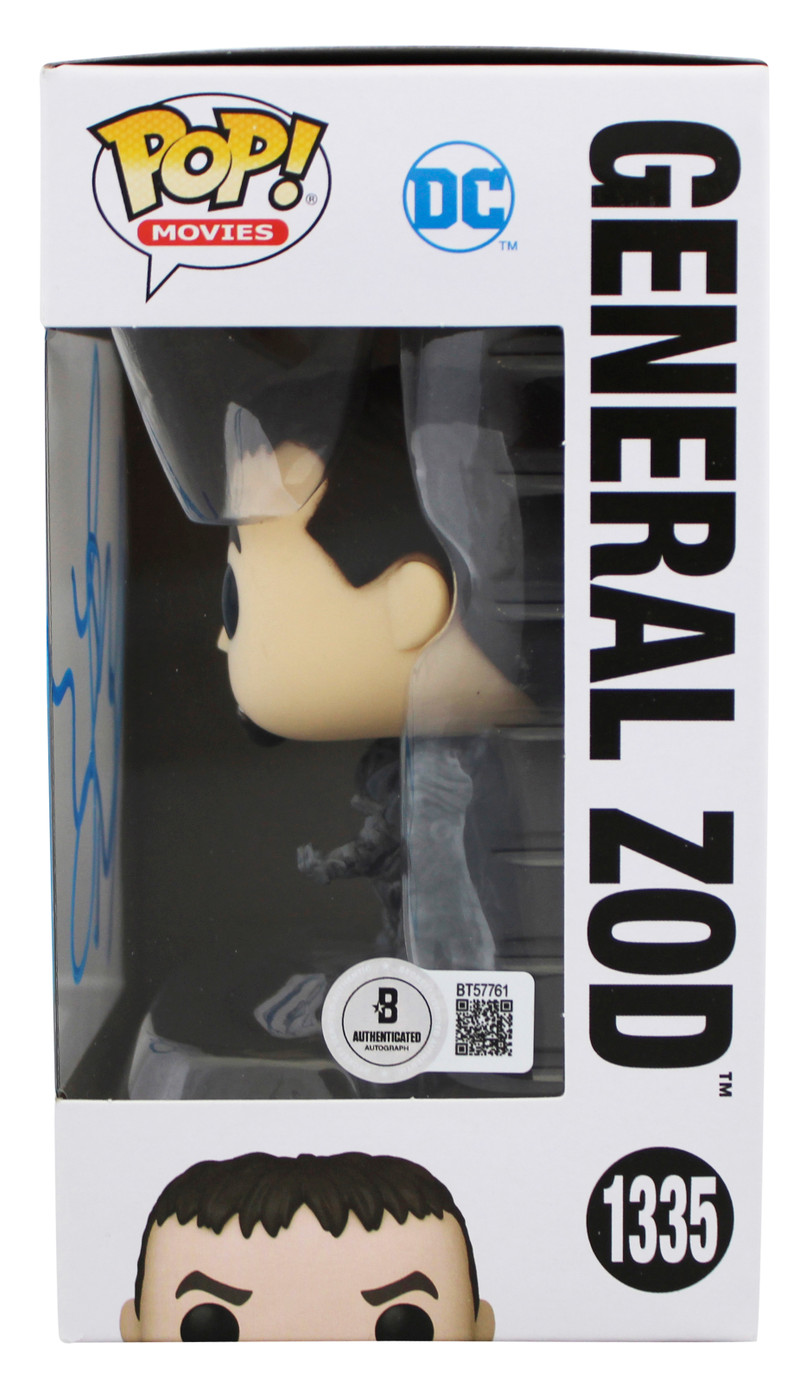 Michael Shannon The Flash Signed General Zod #1335 Funko Pop Figure BAS #BT57761