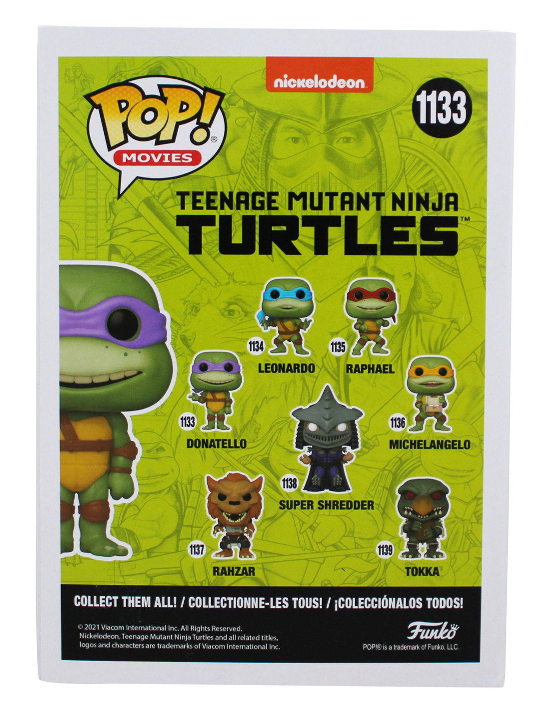 Kevin Eastman TMNT Signed Donatello #1133 Funko Pop Figure w