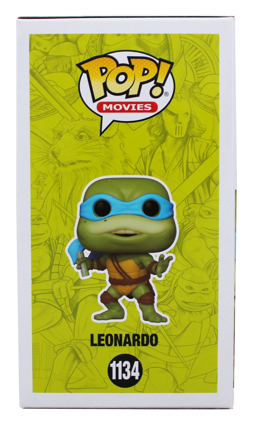 Kevin Eastman TMNT Signed Leonardo #1134 Funko Pop Figure w/ Sketch BAS #BT57767