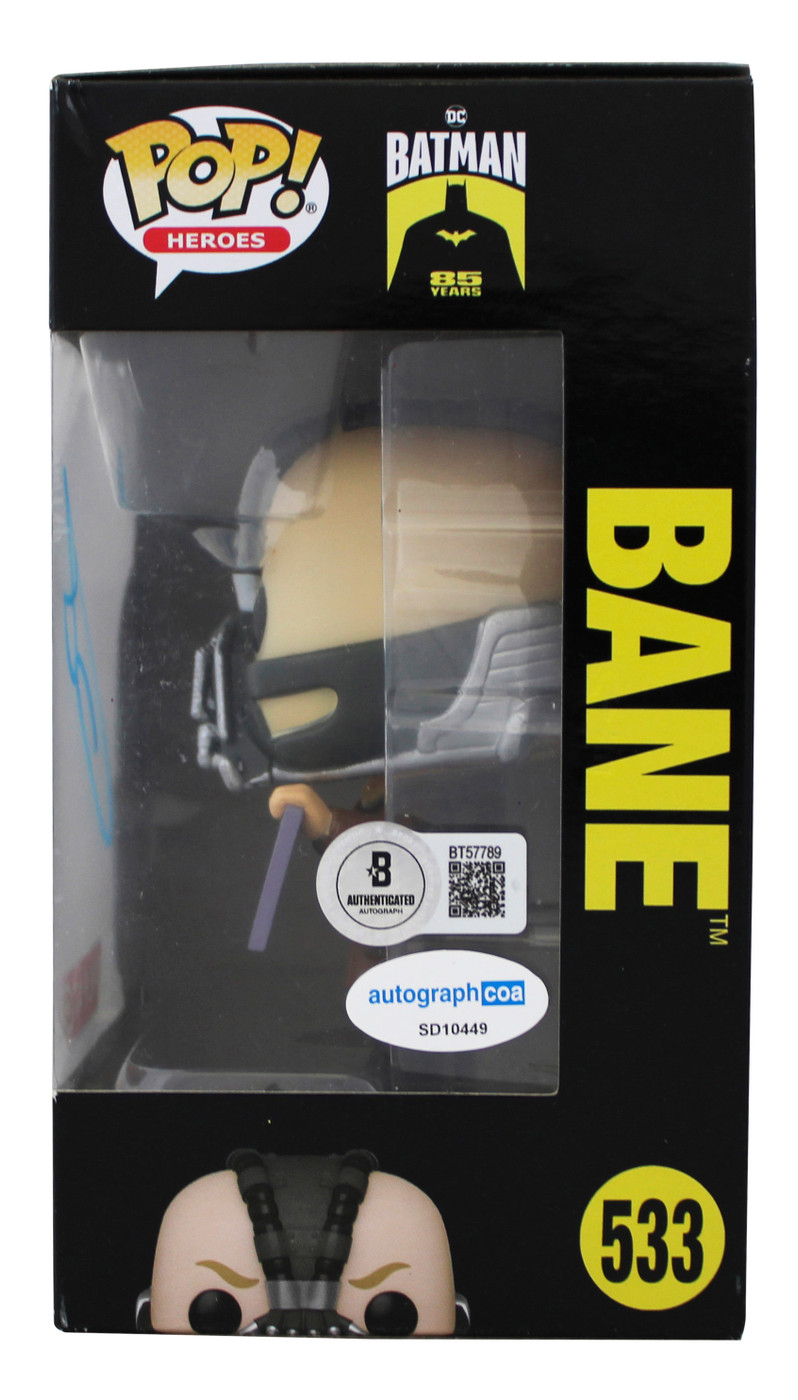 Tom Hardy Batman The Dark Knight Rises Signed #533 Funko Pop