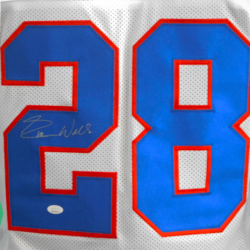 Everson Walls Autographed Pro Style Color Rush Football Jersey (JSA)