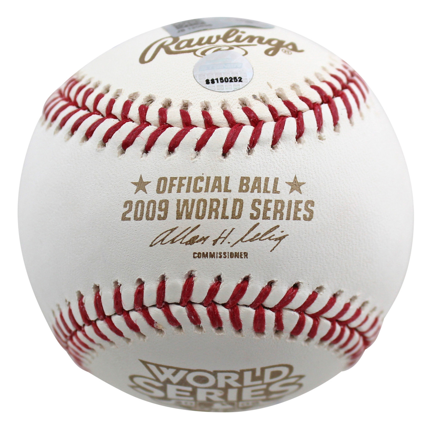 2009 Yankees (9) Jeter Rivera Posada Signed 2009 WS Logo Oml Baseball Steiner 2 Version 1