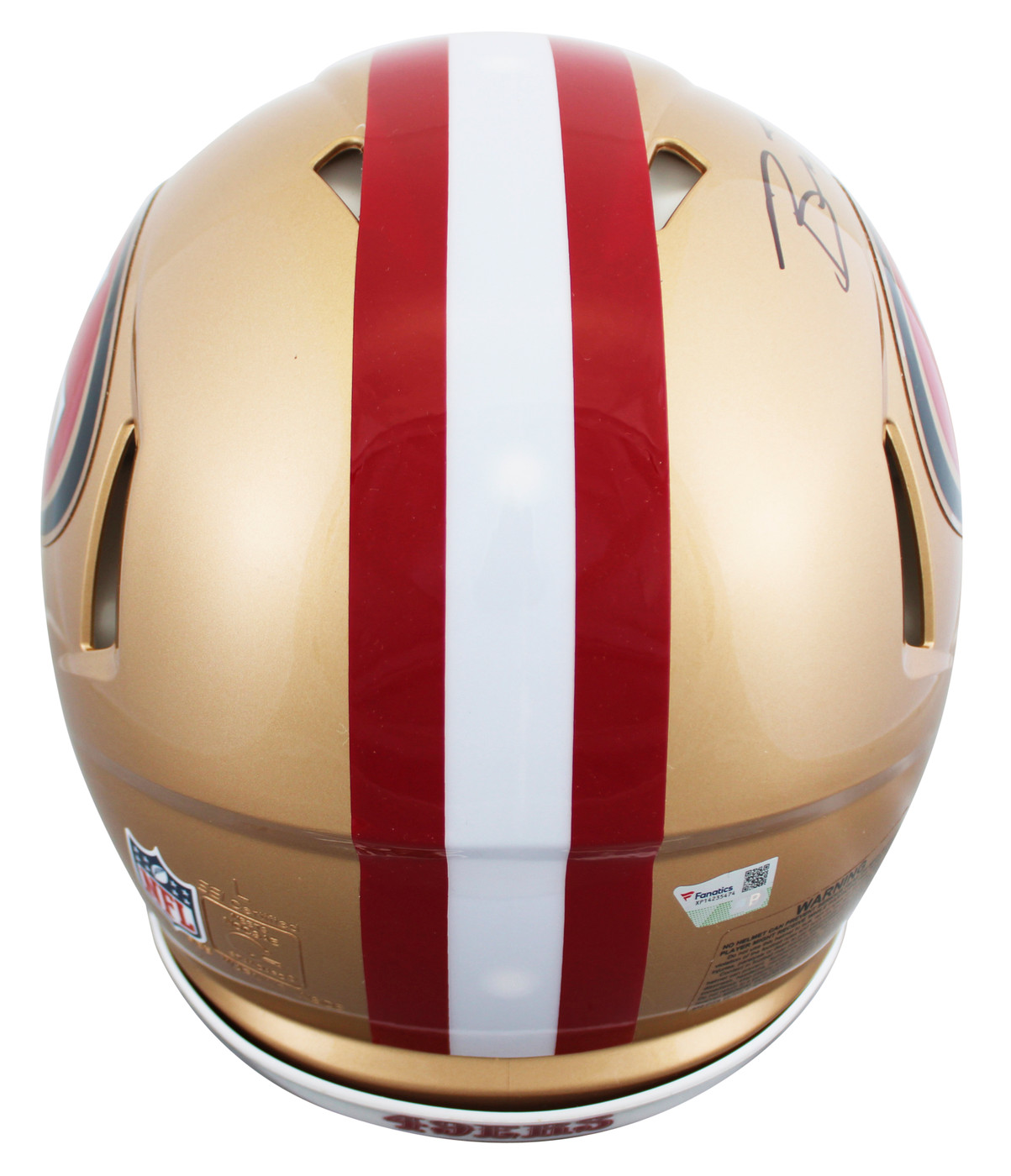 49ers Christian McCaffrey & Brock Purdy Signed F/S Speed Proline