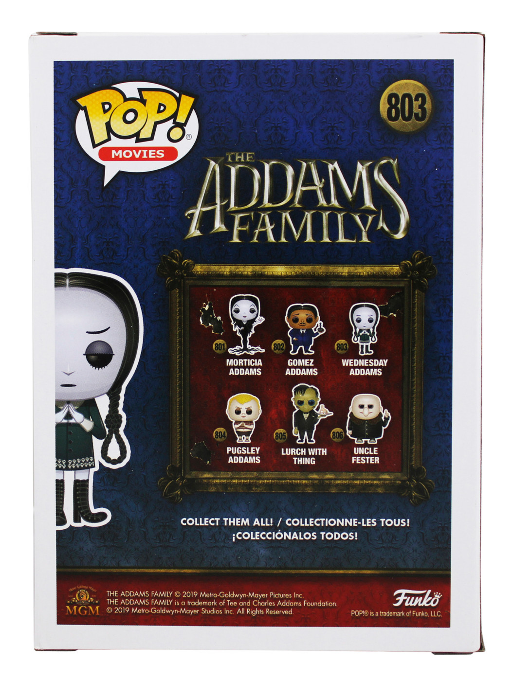 Christina Ricci The Addams Family Signed #803 Funko Pop Figure BAS