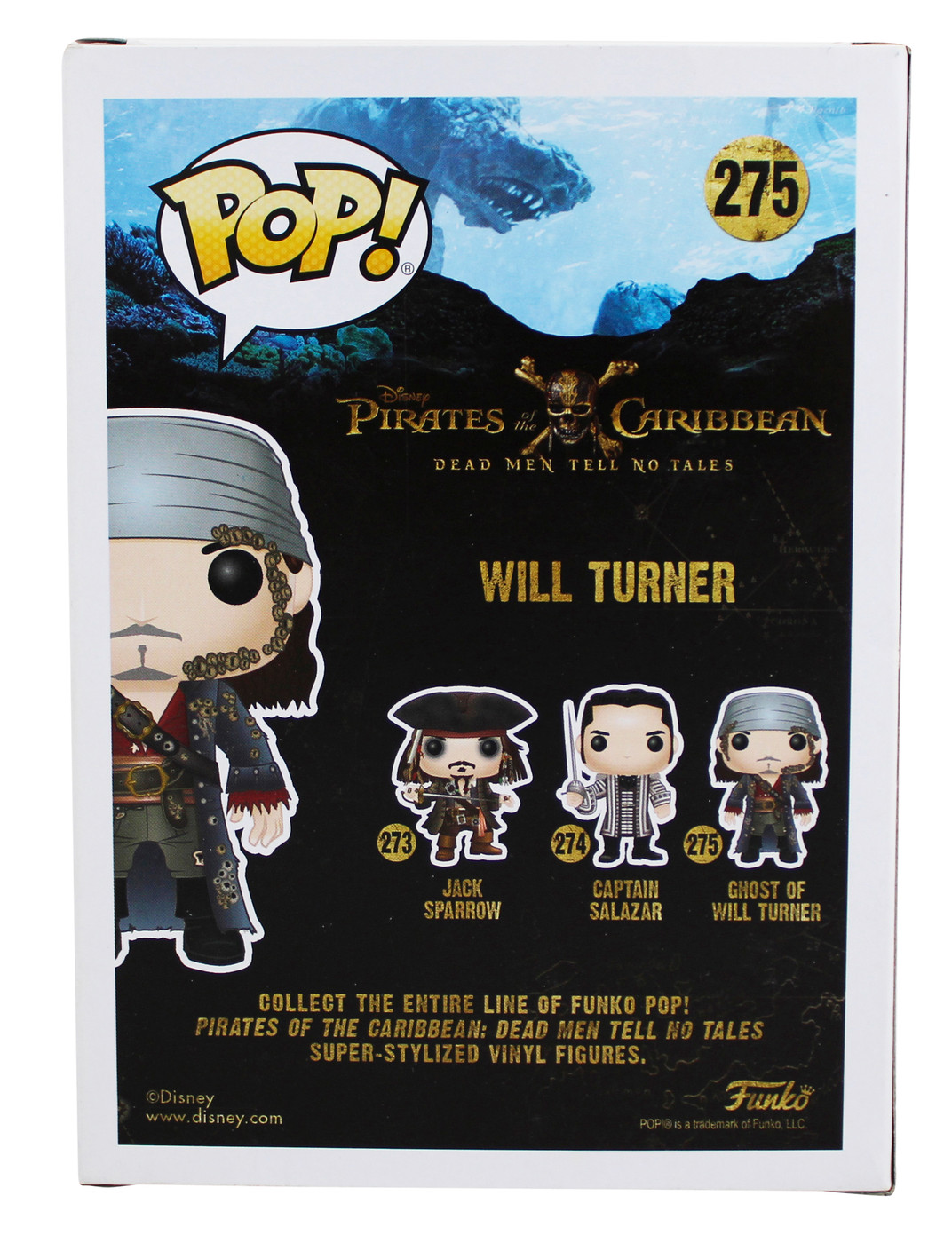 Orlando Bloom Pirates Of The Caribbean Signed #275 Funko Pop