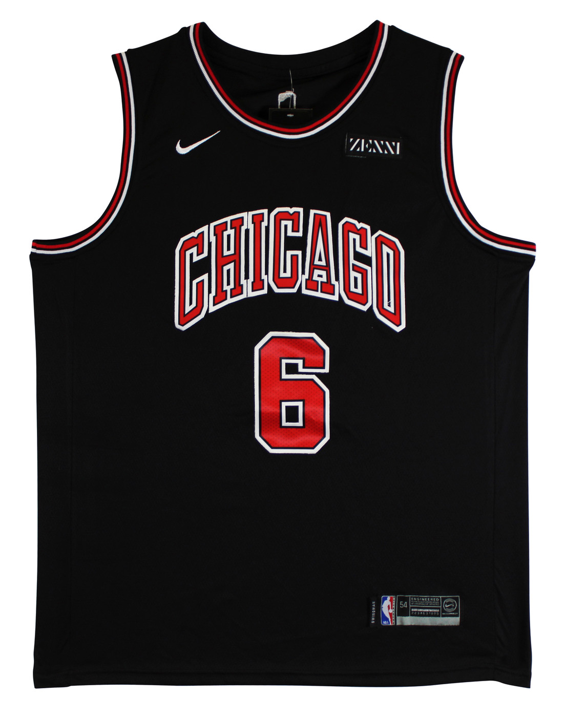 Bulls Alex Caruso Authentic Signed Black Nike Swingman Jersey PSA/DNA #AL51244