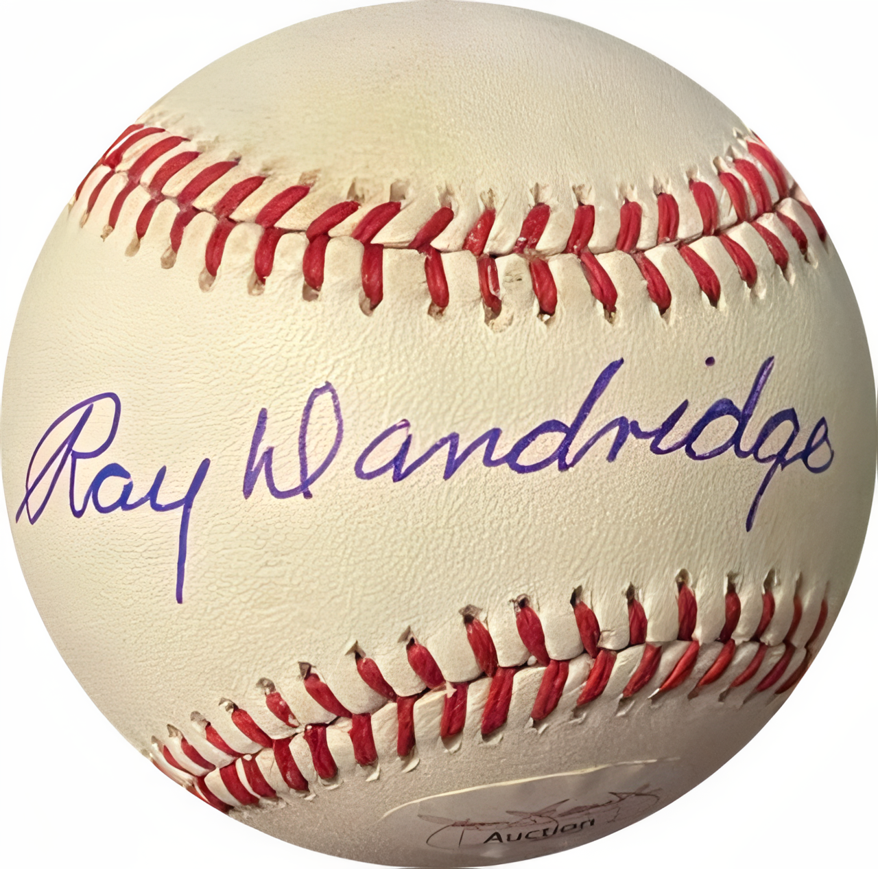 Ray Dandridge Signed Ronl Rawlings Official National League Baseball Tone Spots  Jsa Auction Authentication (Millers/Cubans)