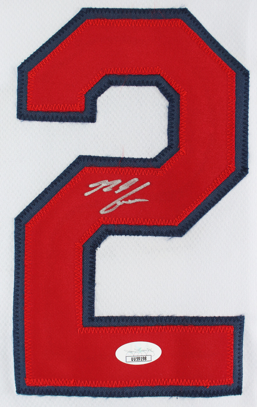 Nolan Arenado Authentic Signed White Pro Style Framed Jersey Autographed JSA