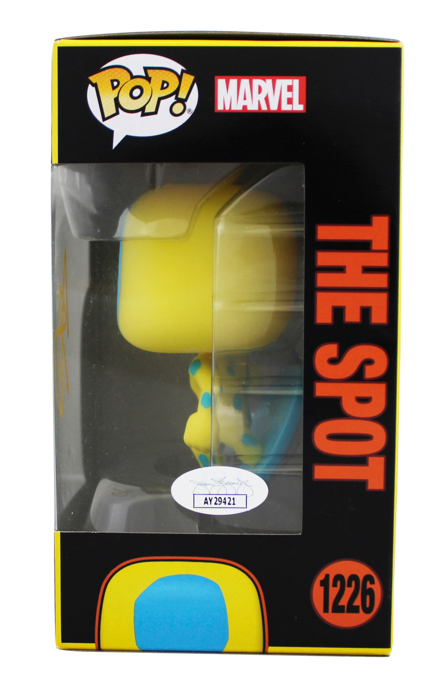Jason Schwartzman Spider-Man Signed The Spot #1226 Funko Pop