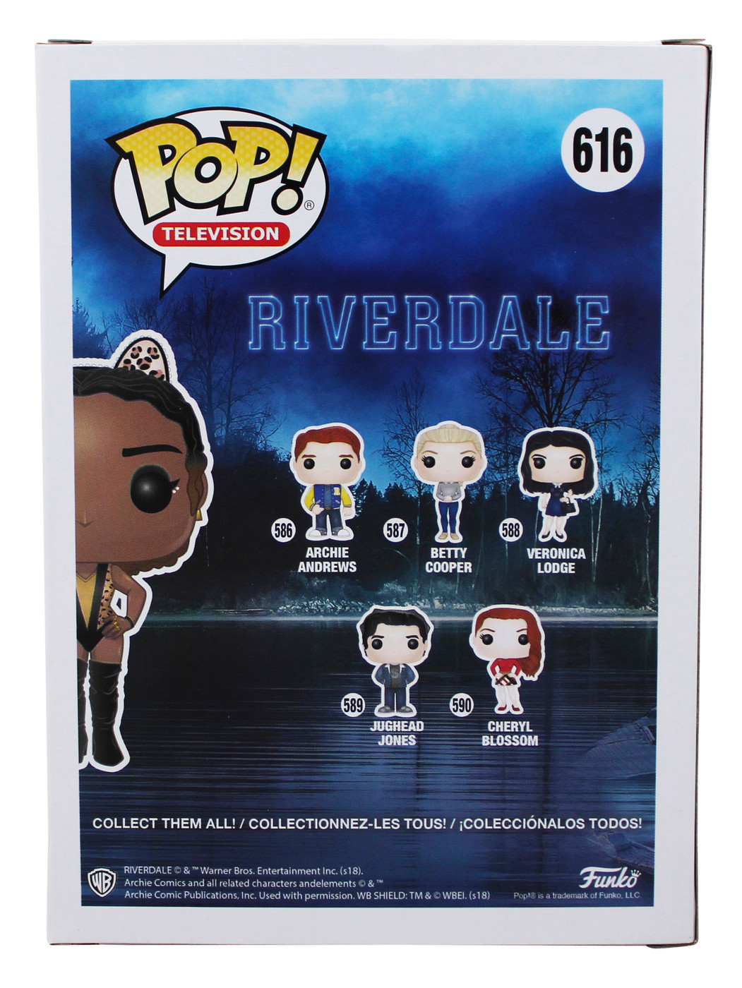 Ashleigh Murray Riverdale Signed Josie #616 Funko Pop Figure PSA