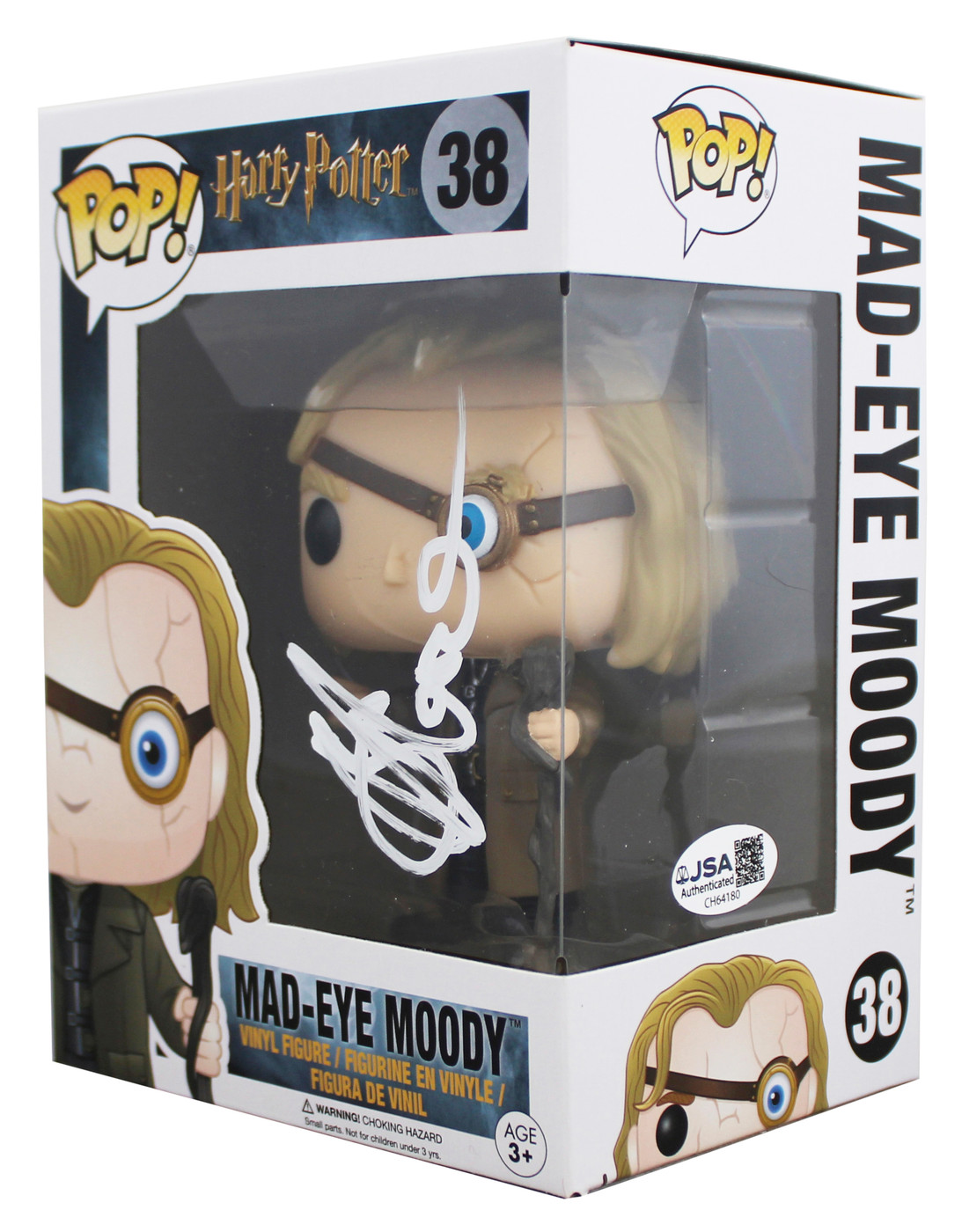 Brendan Gleeson Harry Potter Signed Mad-Eye Moody #38 Funko Pop