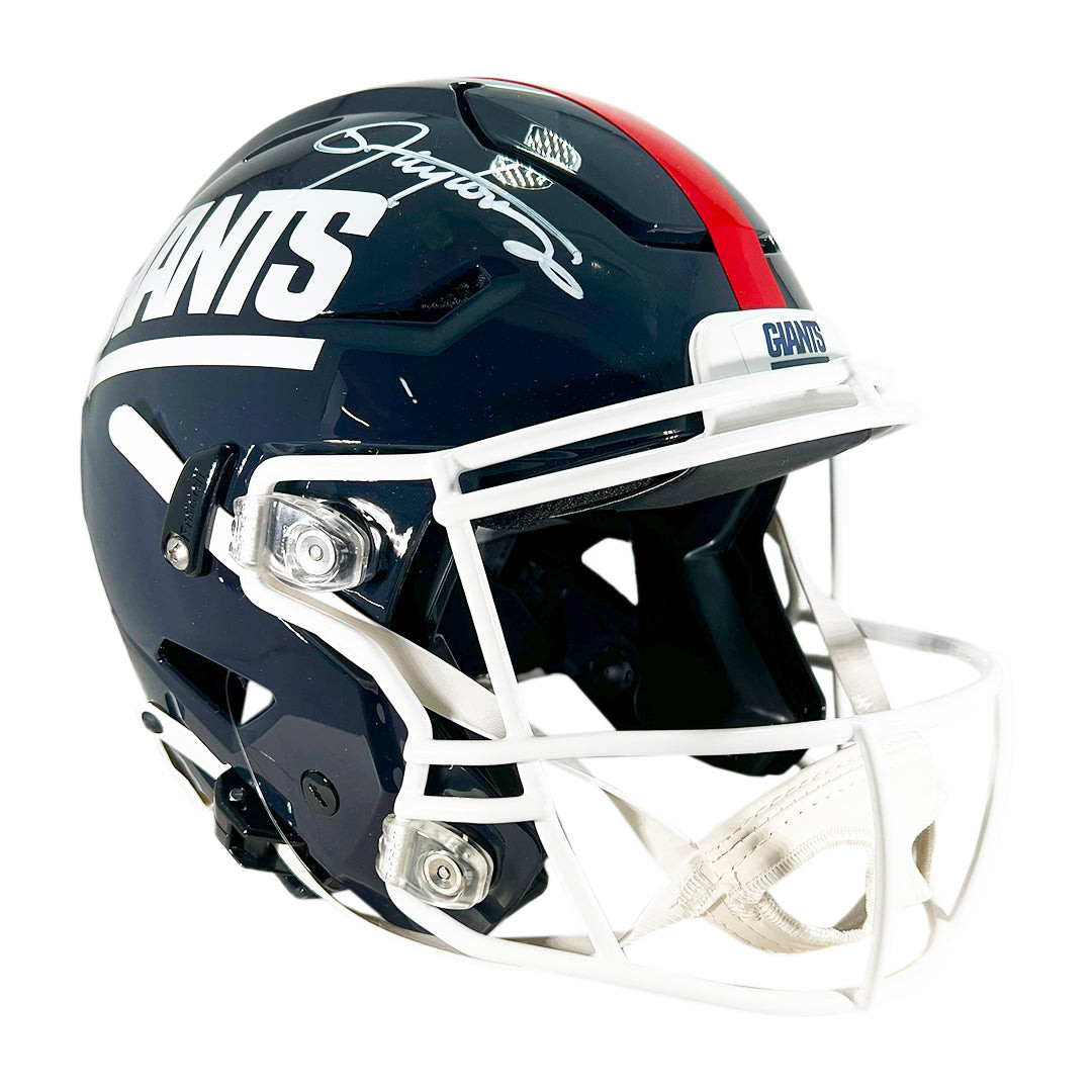 Lawrence Taylor Signed New York Giants Throwback 81-99 Authentic SpeedFlex Full-Size Football Helmet (Beckett)