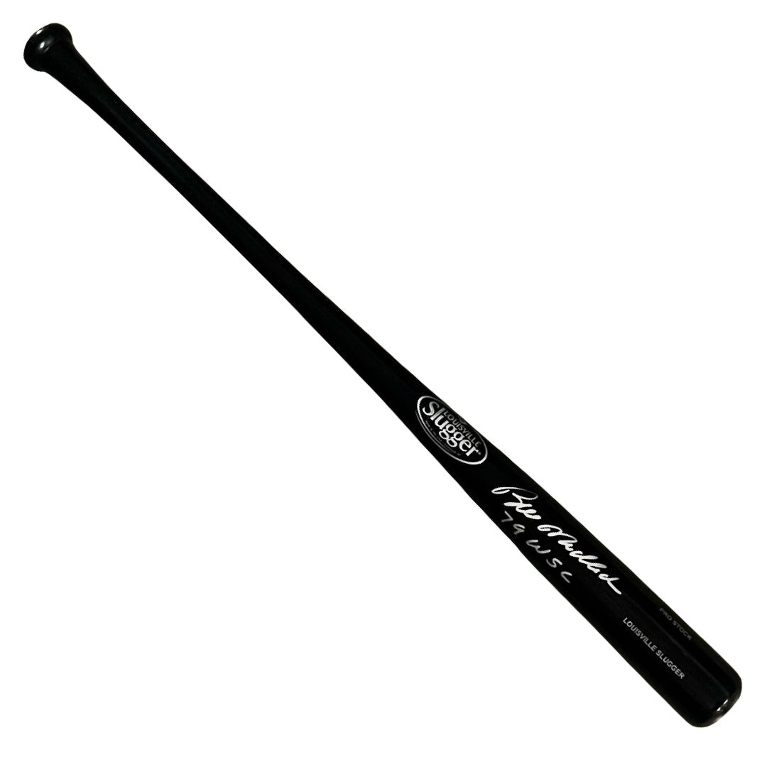 Bill Madlock Signed 79 WSC Inscription Louisville Slugger Official