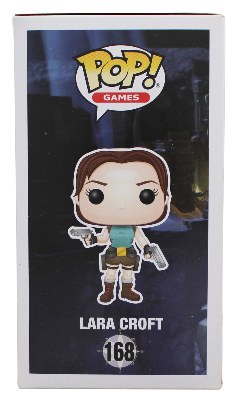 Alicia Vikander Tomb Raider Signed Lara Croft #168 Funko Pop Figure BAS #BU08671